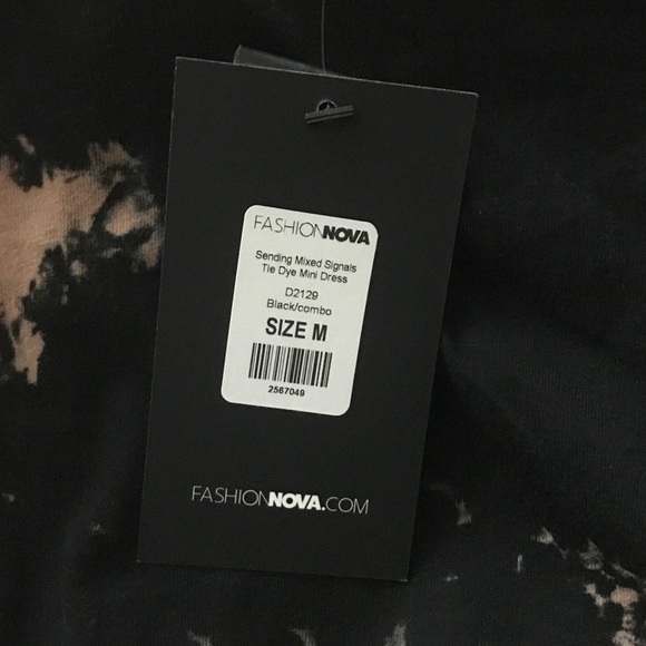 Mini long sleeve dress - Picture 3 of 4